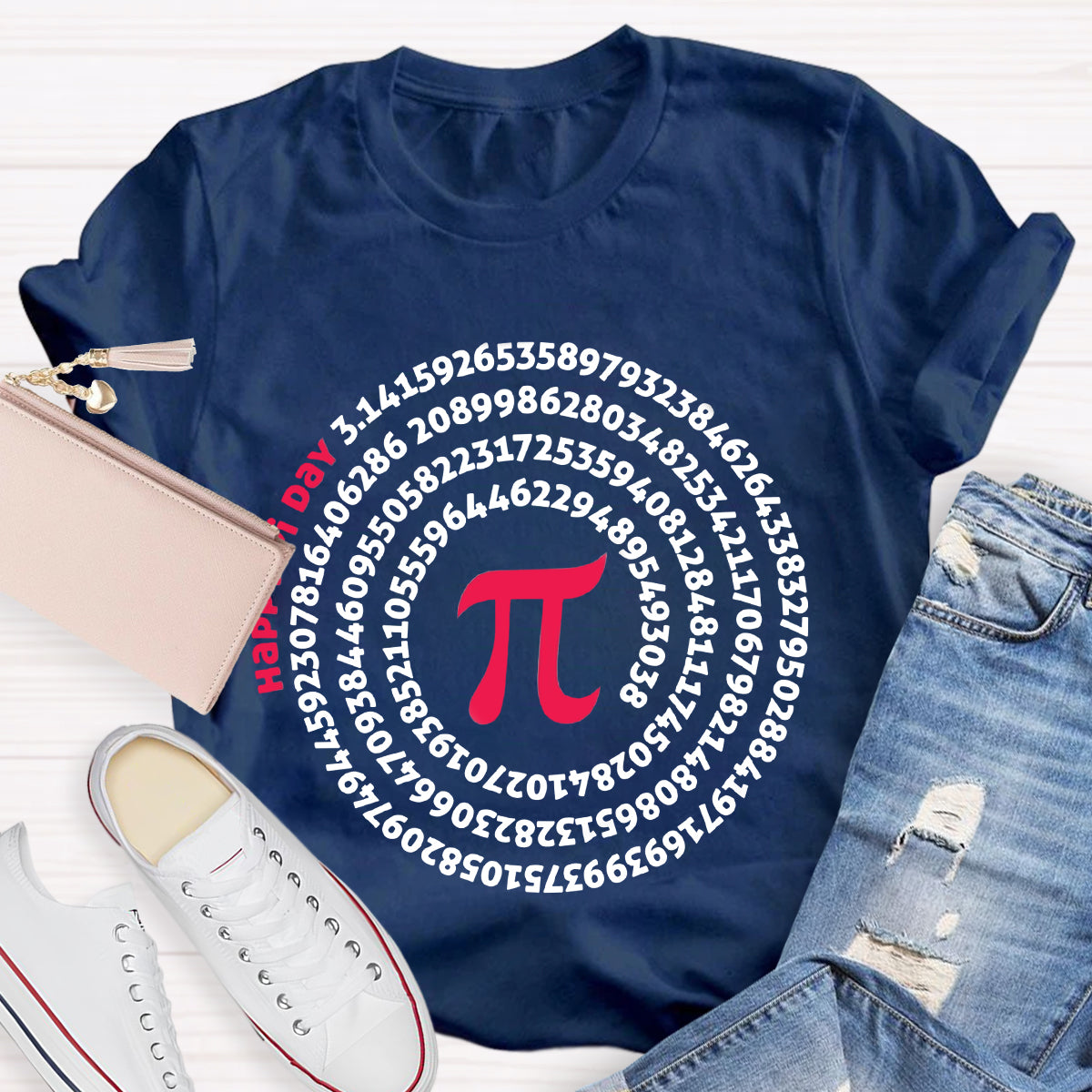 Happy Pi Day Math Teacher T-Shirt