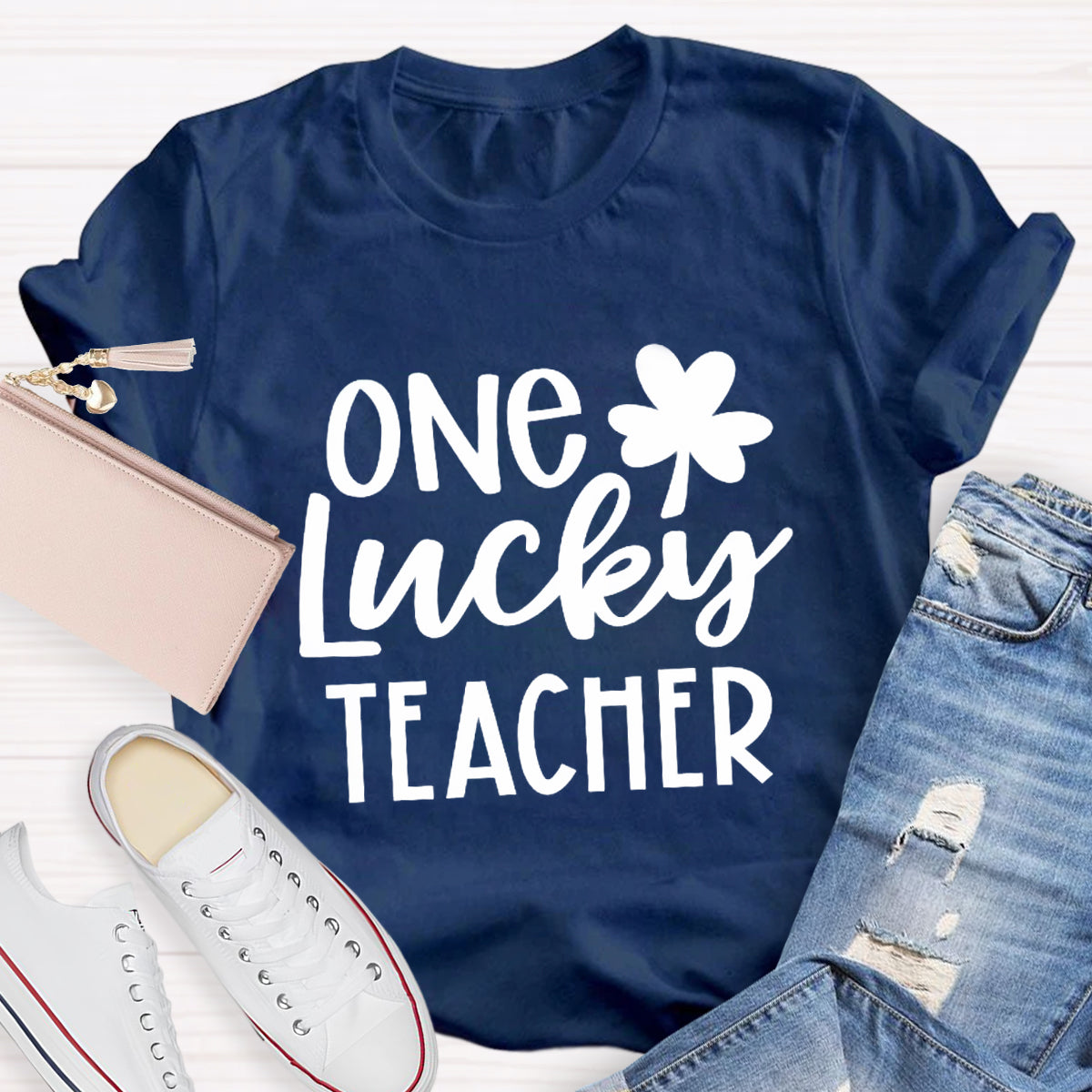 One Lucky Teacher T-Shirt