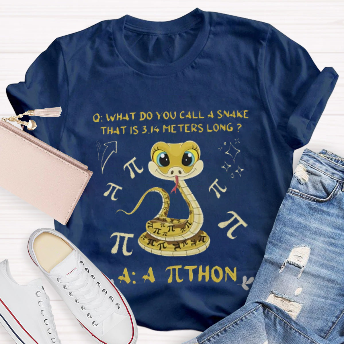 That is 3.14 Meter Long Happy Pi Day Teacher T-Shirt