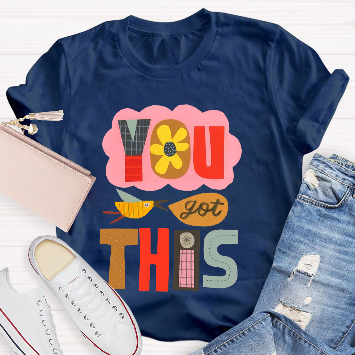 You Got This Geometric Design Test Day T-Shirt