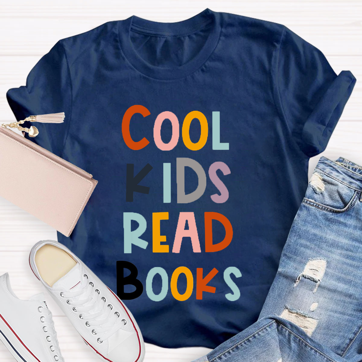 Cool Kids Read Books T-Shirt