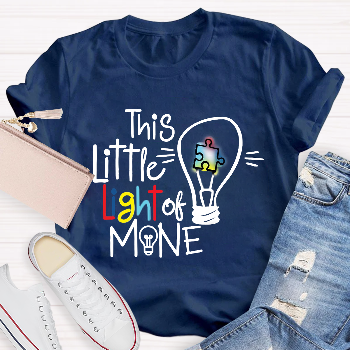 This Little Light Of Mine Autism T-shirt