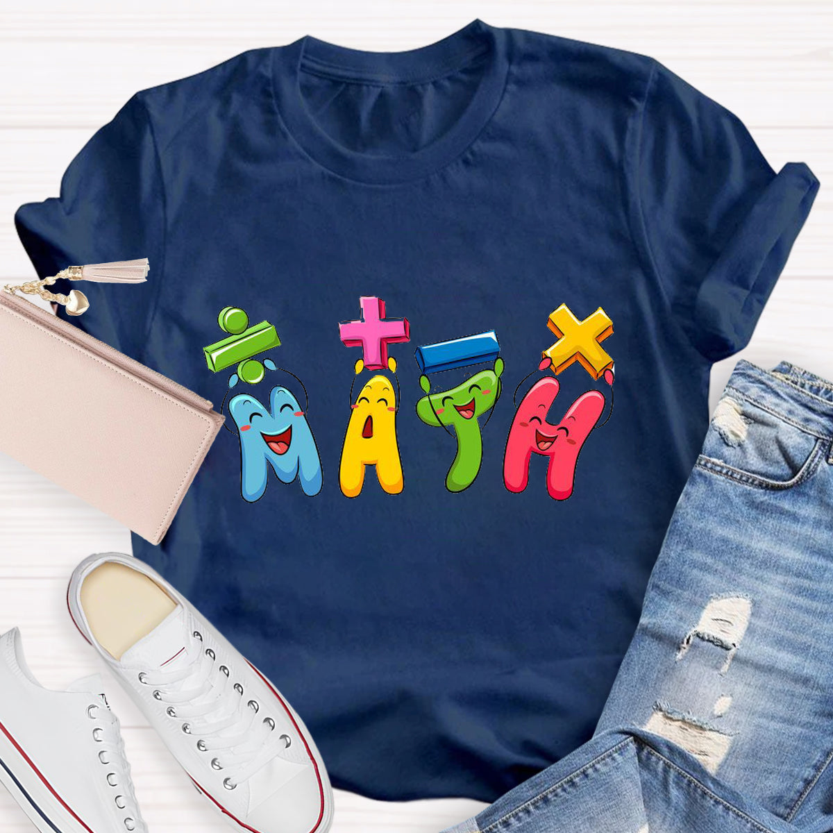 Funny Math Symbols Math Day T-Shirt