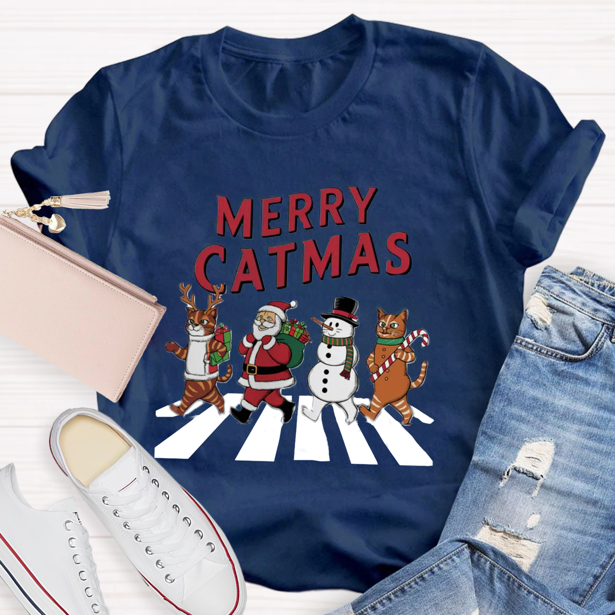 Merry Catmas T-Shirt