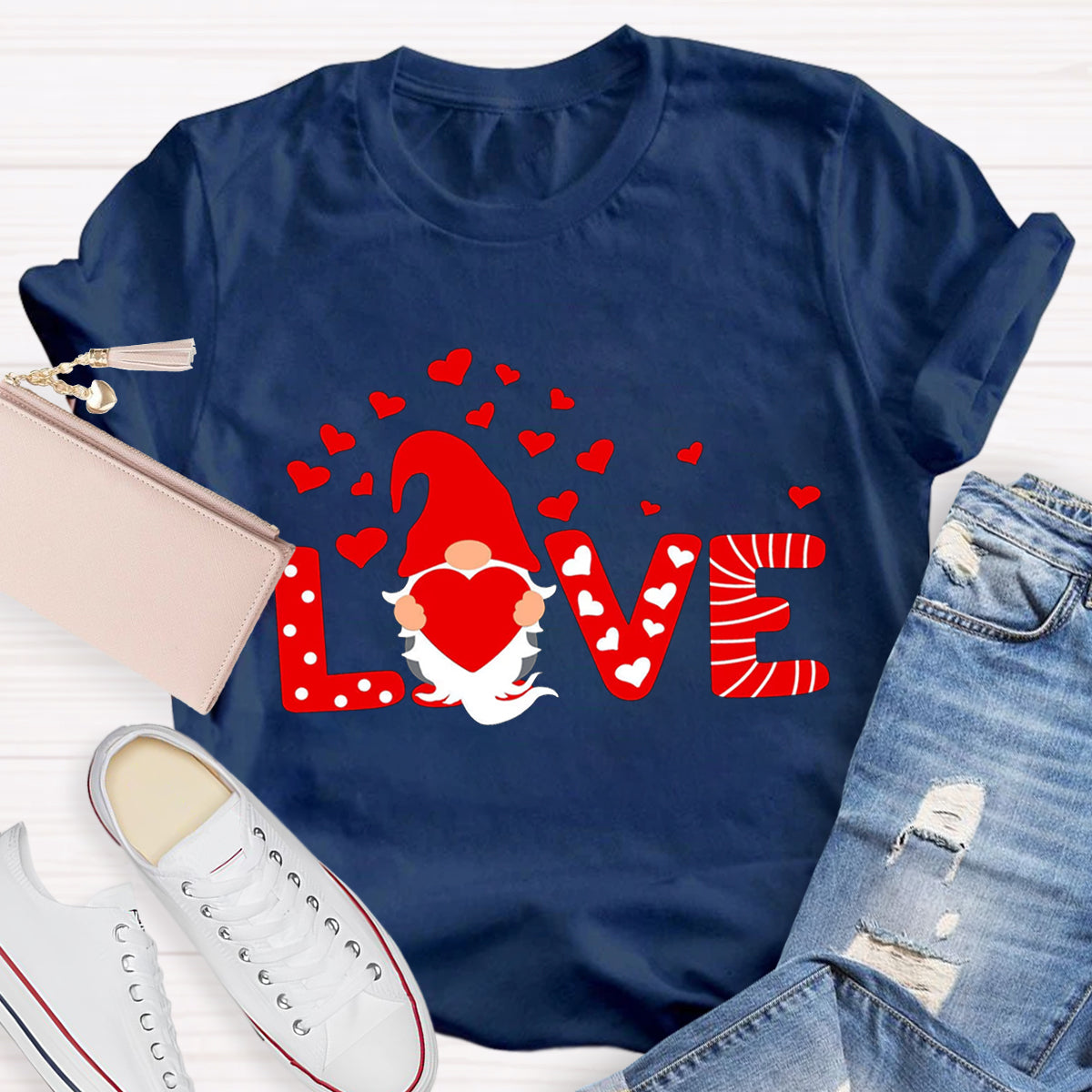 Valentine Love Gnomes T-Shirt