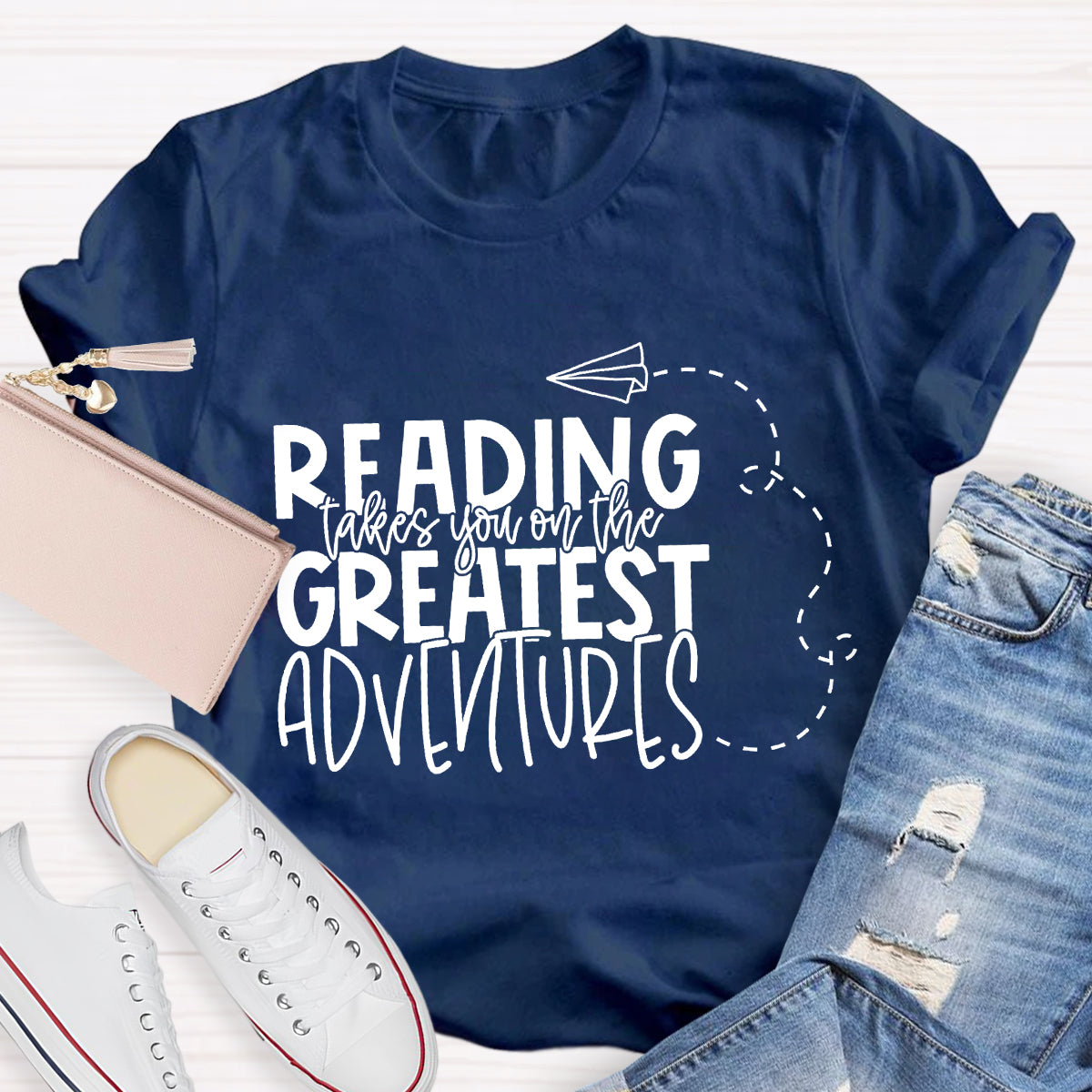 Reading Takes You On The Greatest Adventures T-Shirt