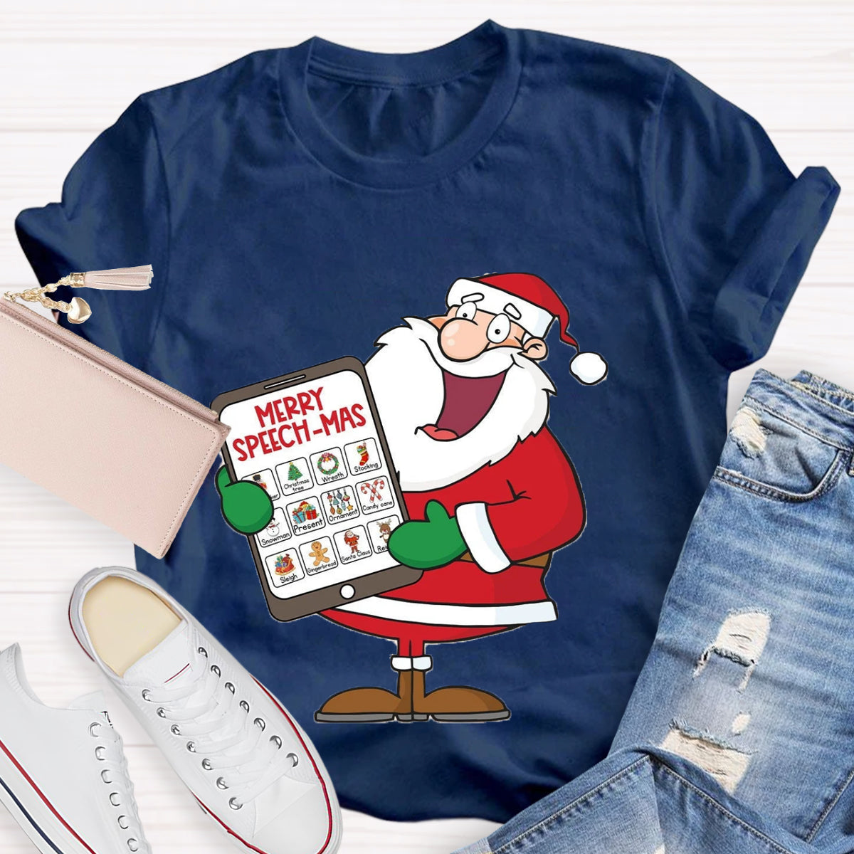 SLP Santa Squad Christmas T-Shirt