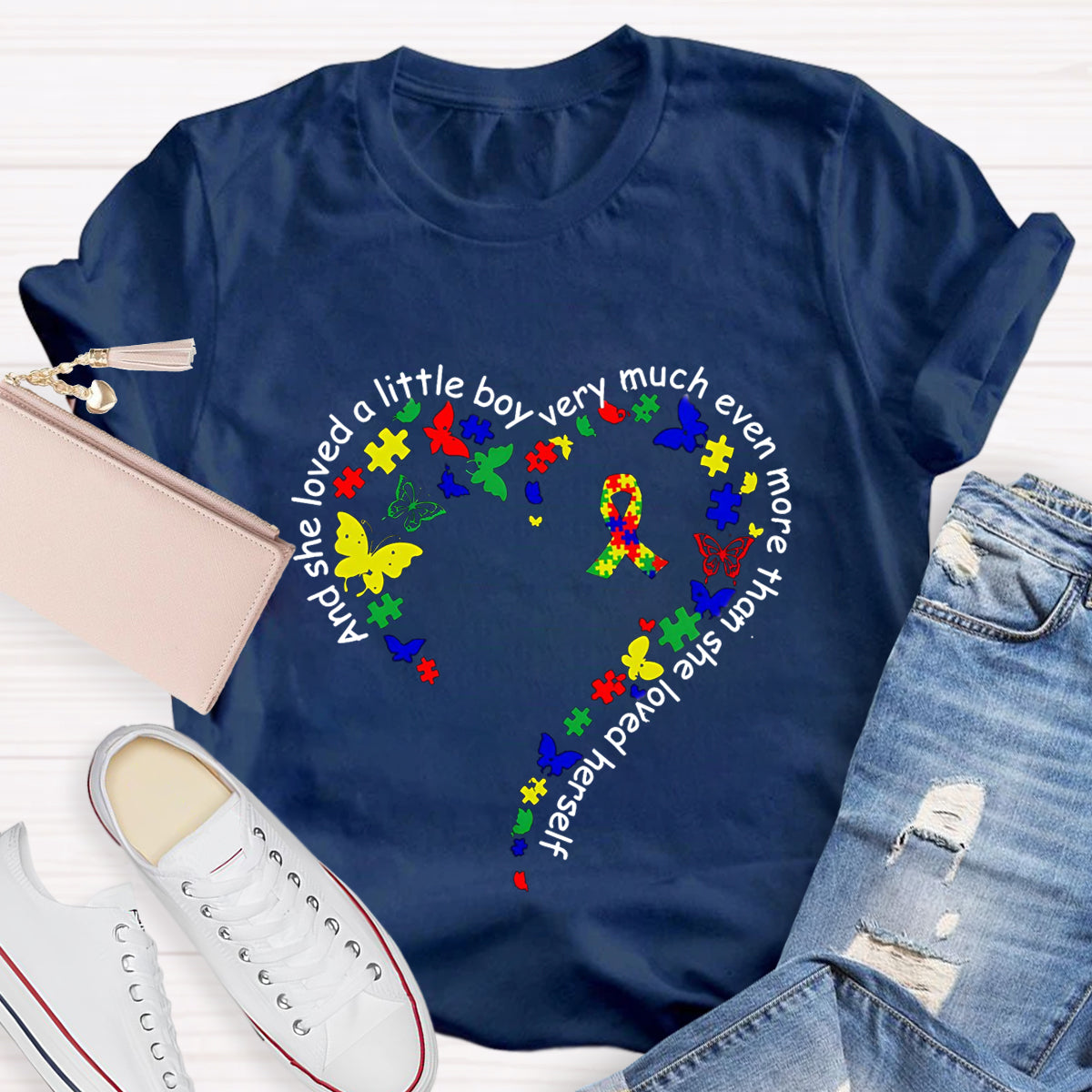 Proud To Love Autism Awareness T-Shirt