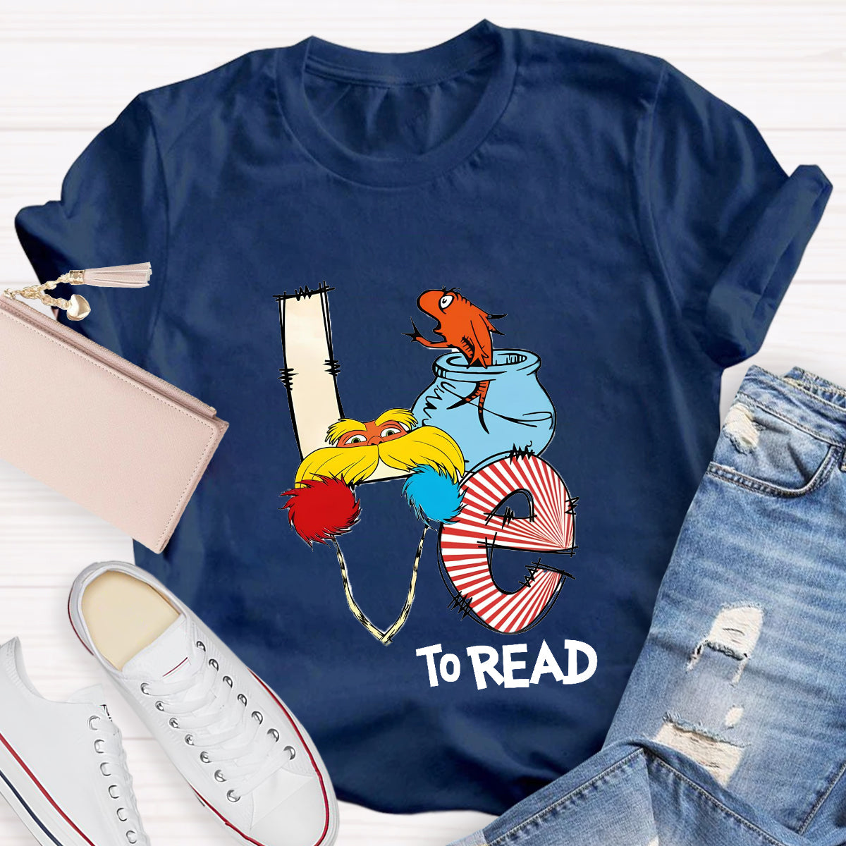 Love To Read Teacher T-Shirt