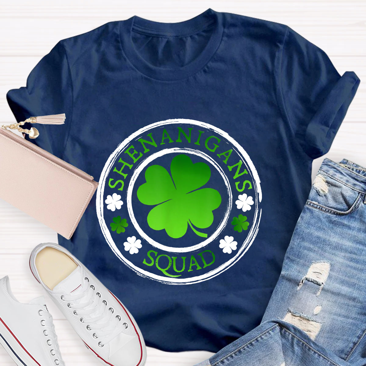 St Patrick's Day Shenanigans Squad T-Shirt