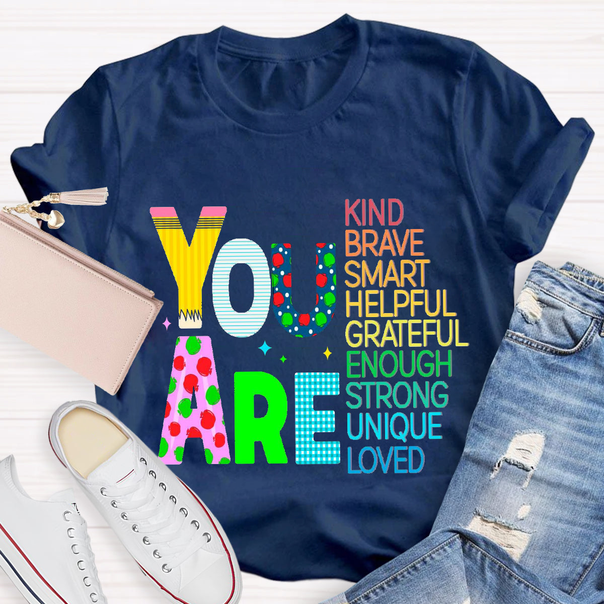 You Are Unique Loved Teacher T-Shirt