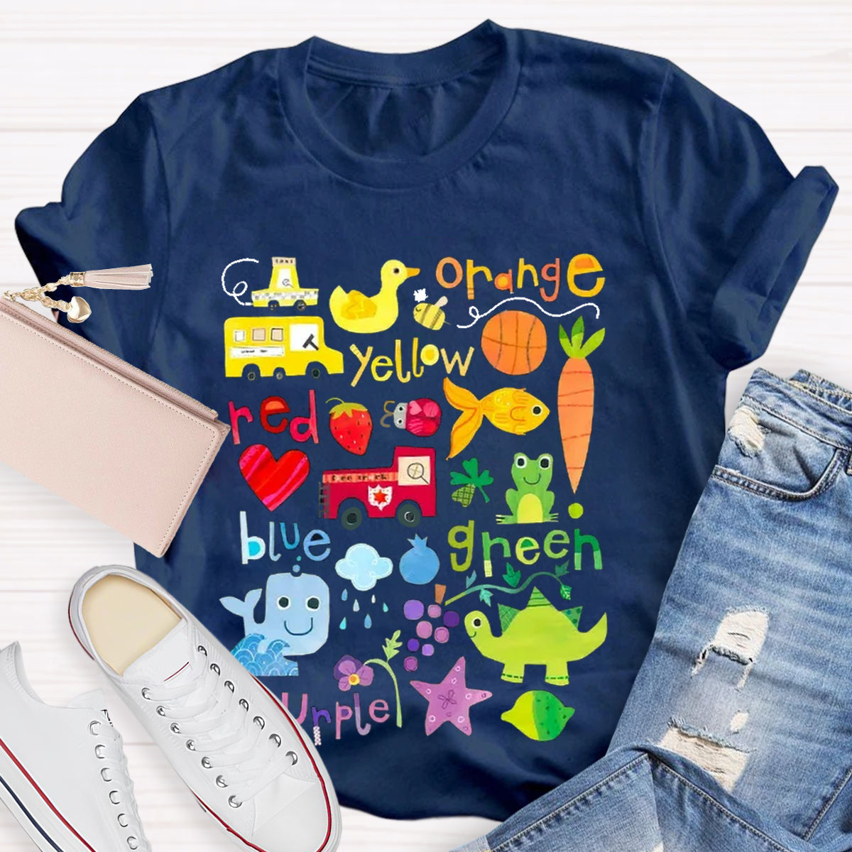 What's Your Favorite Color Teacher T-Shirt