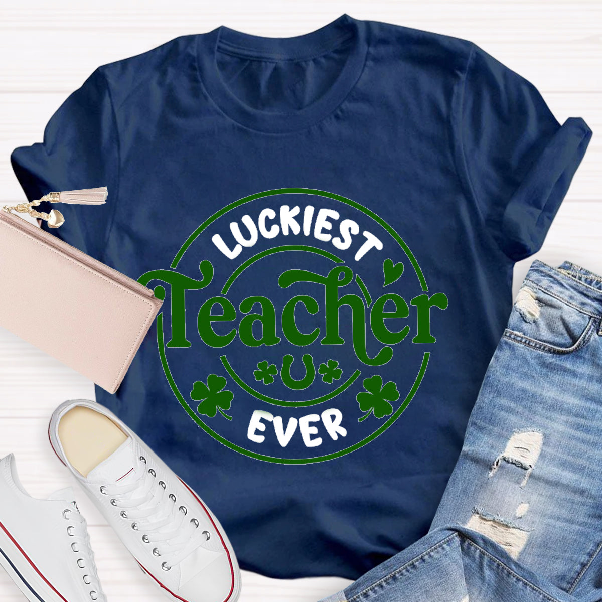 Luckiest Teacher Ever T-Shirt