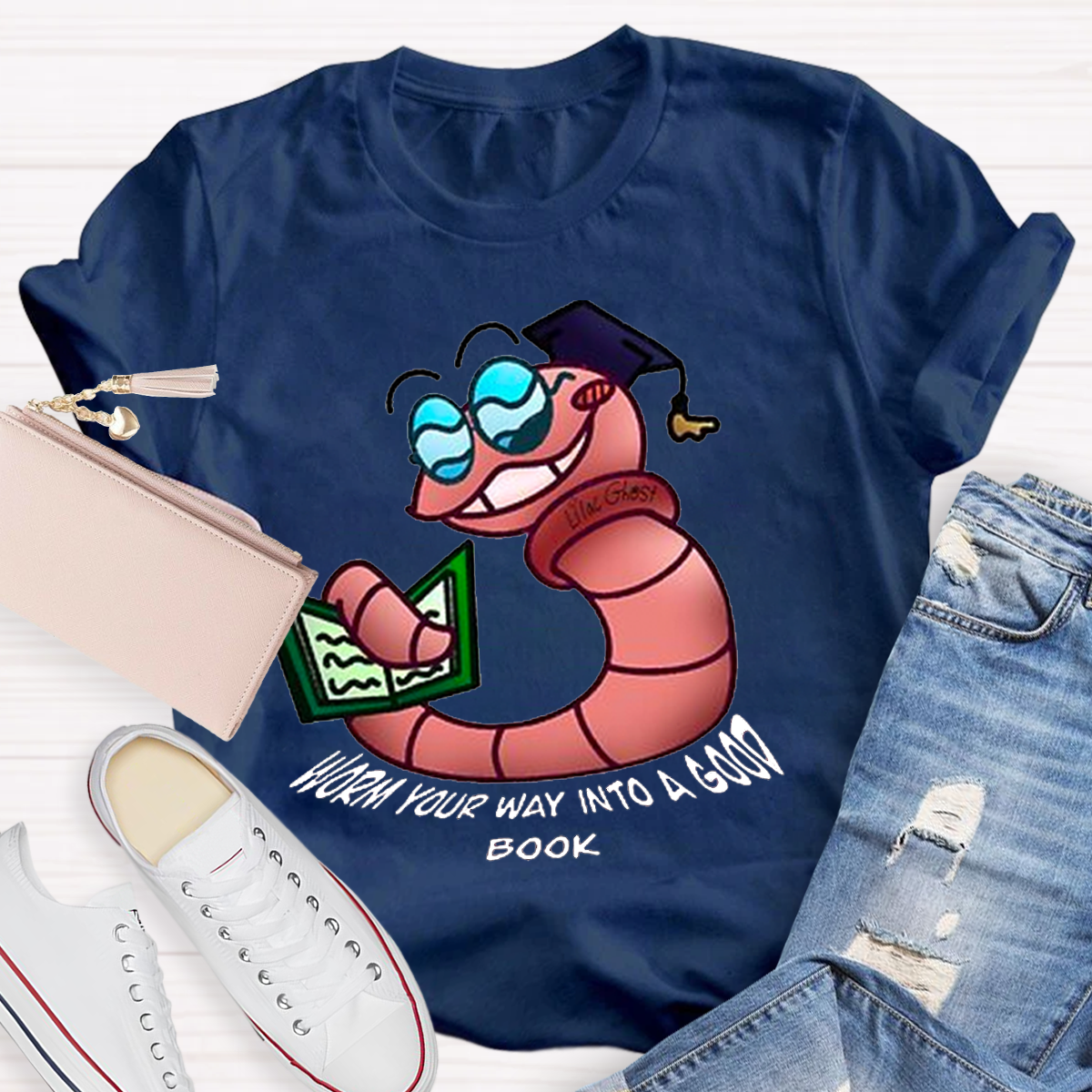 Humorous Read Book Teacher T-Shirt