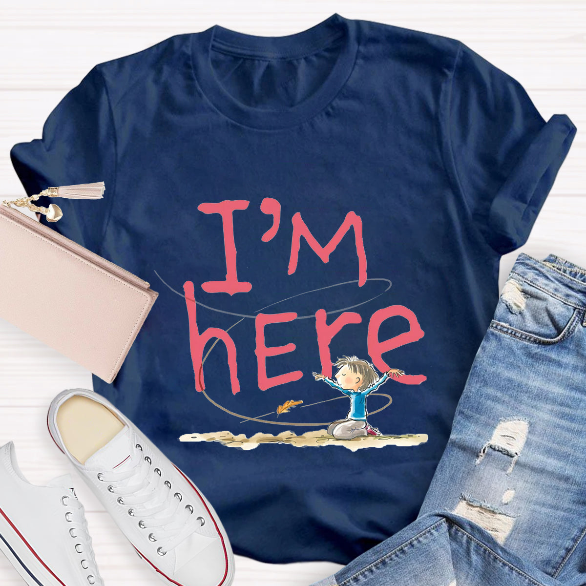 I'm Here Children's Books T-Shirt