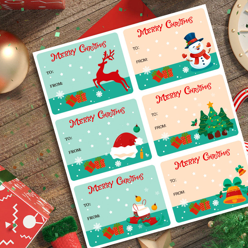 60 pcs Christmas stickers