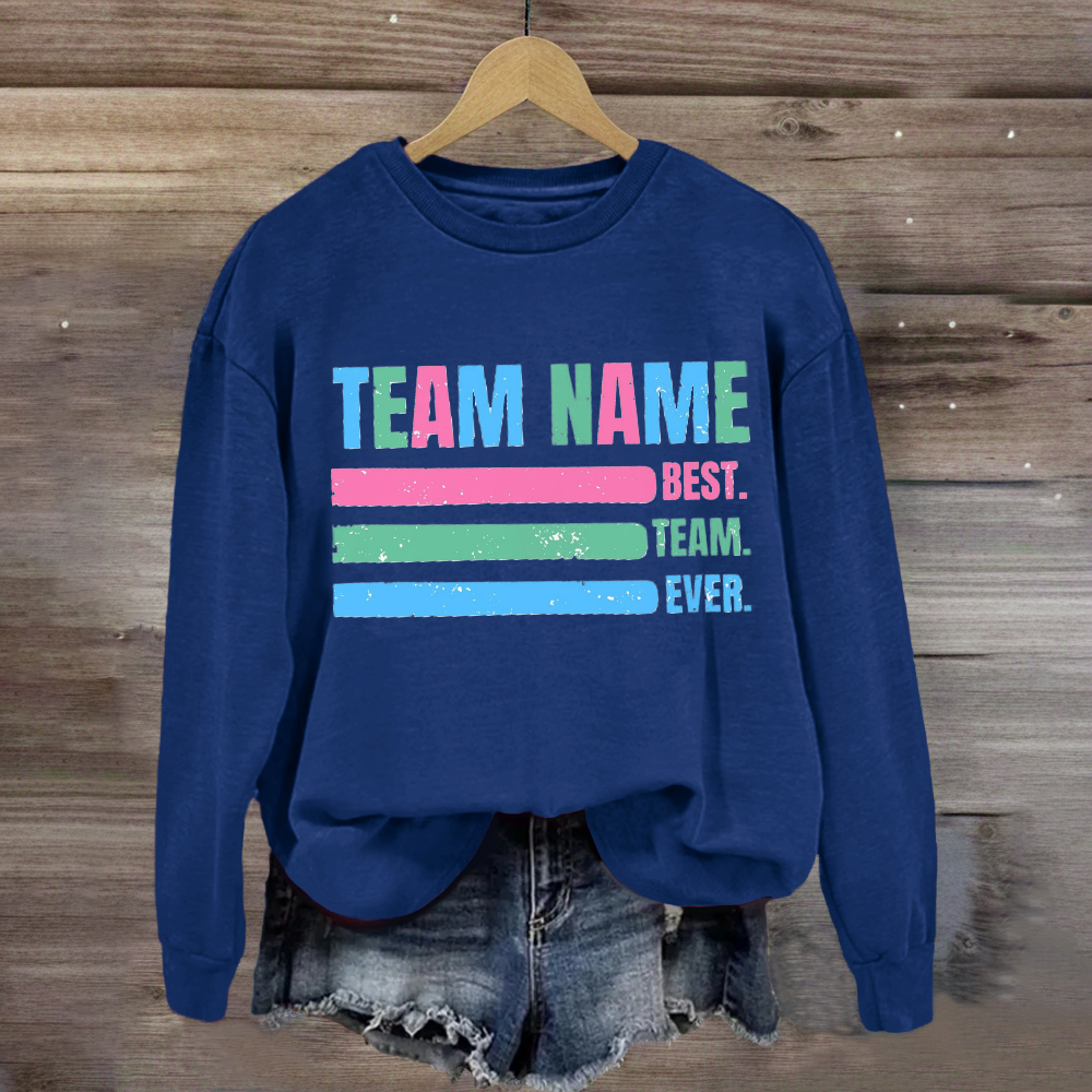 Personalized Team Name Teammate Sweatshirt