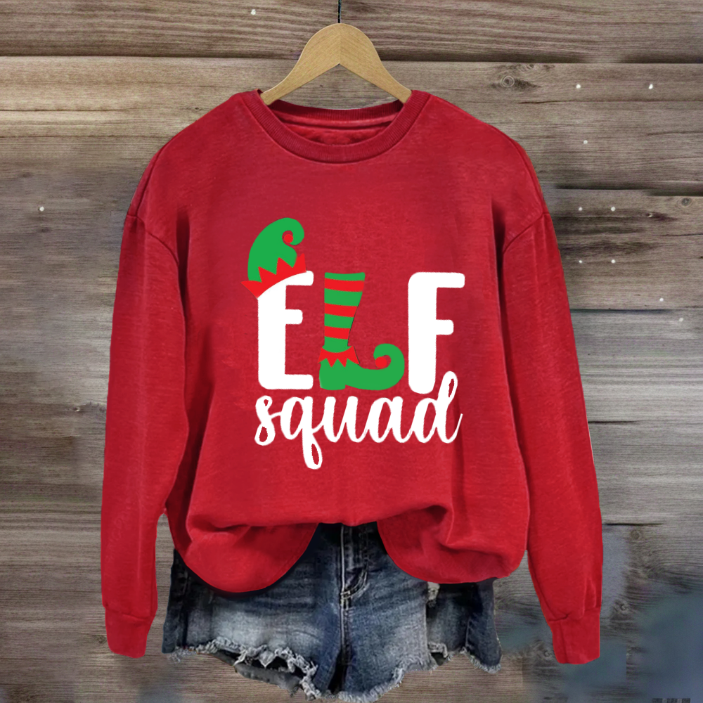 Christmas Elf Squad Sweatshirt