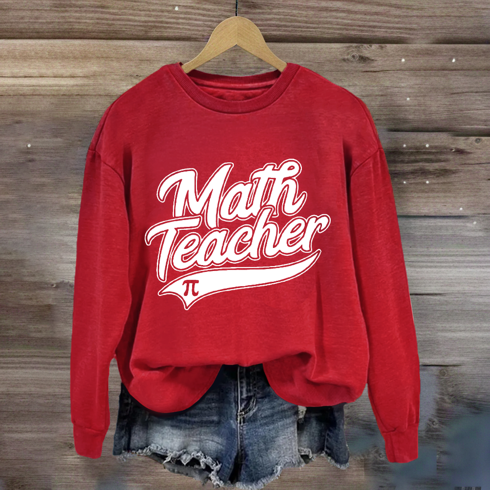 Math Teacher Pi Day Sweatshirt