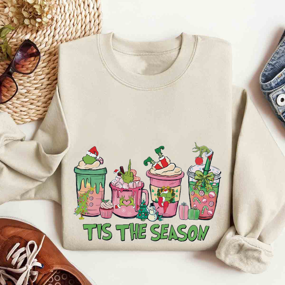 Christmas Coffee Drink Sweatshirt