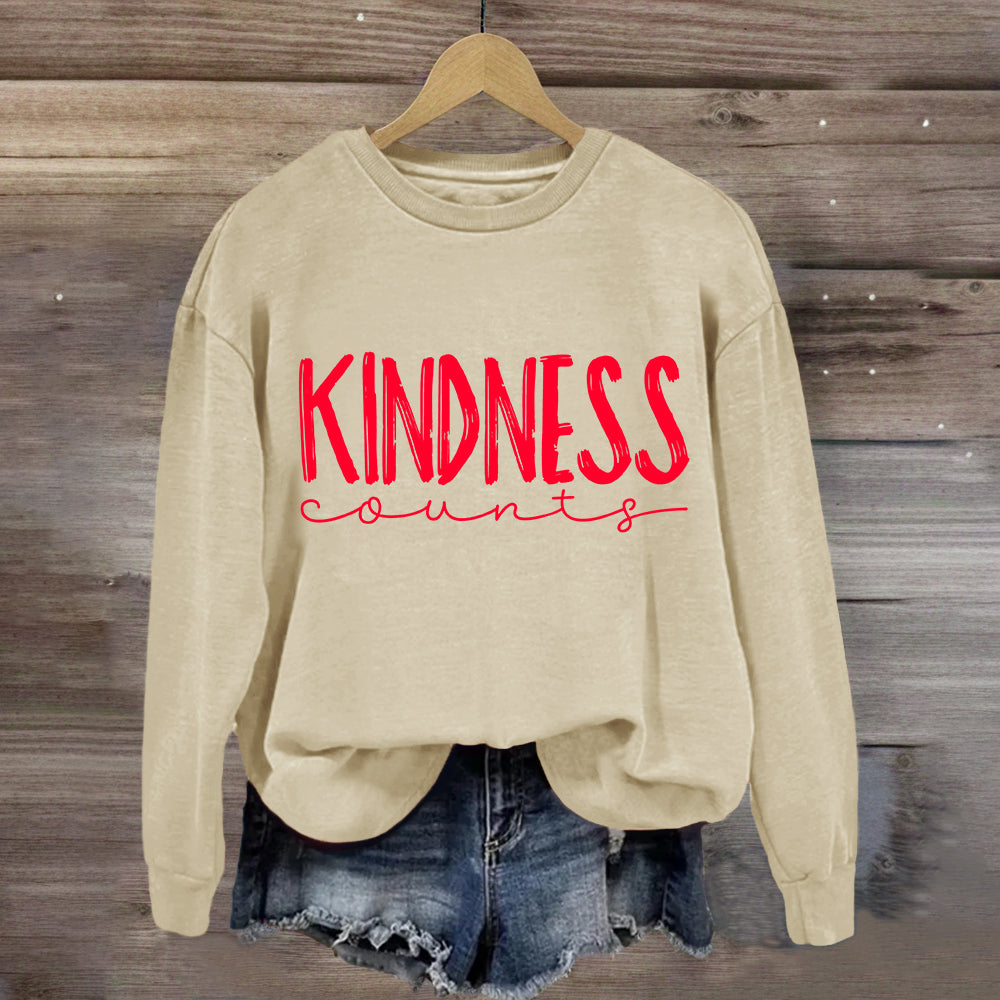 Kindness Counts Sweatshirt