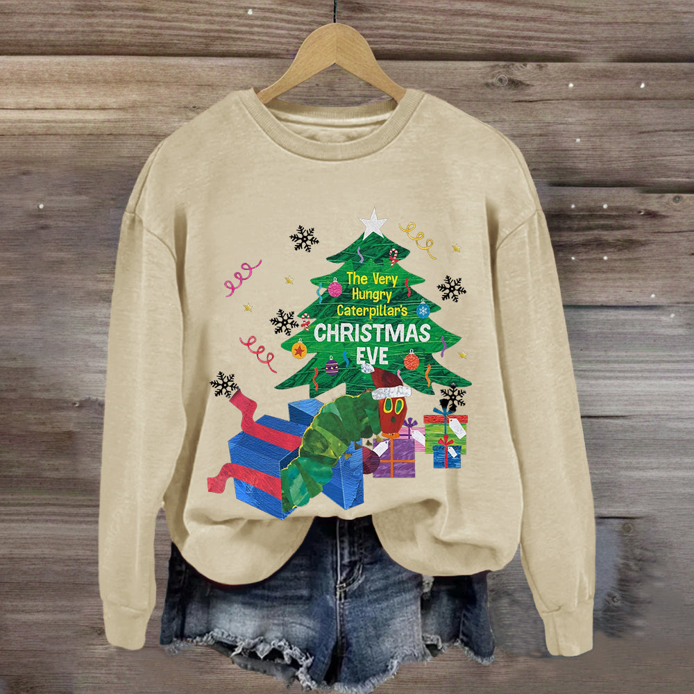 The Very Hungry Caterpillar's Christmas Eve Sweatshirt