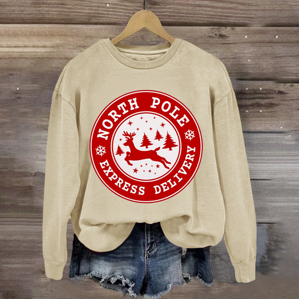 North Pole Express Teacher Sweatshirt