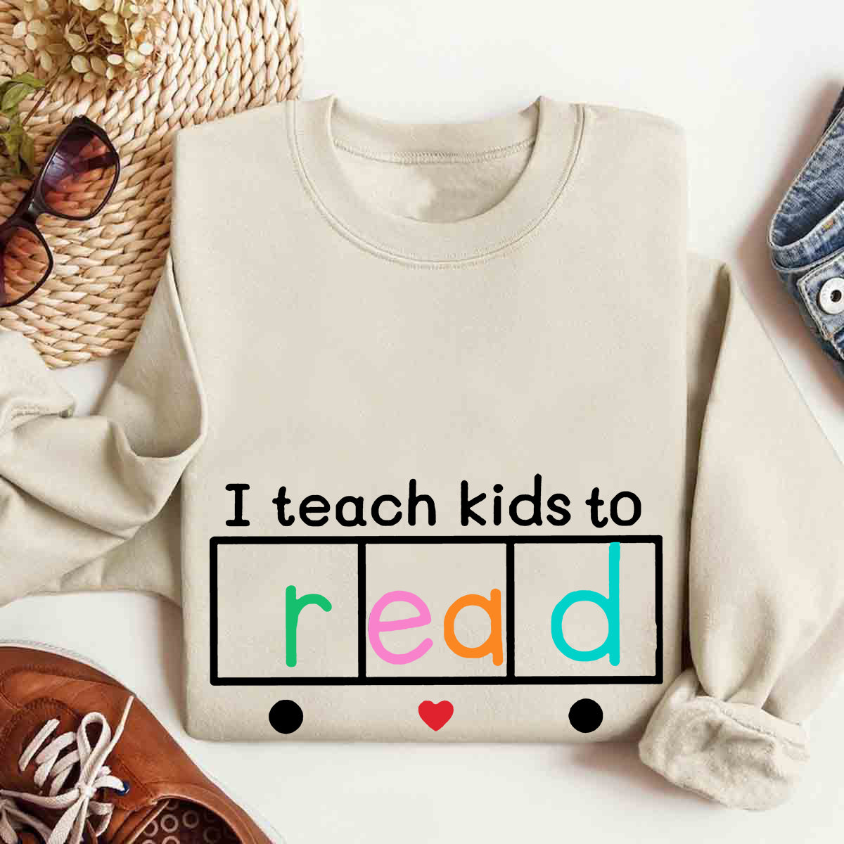 Teach Kids To Read Sweatshirt