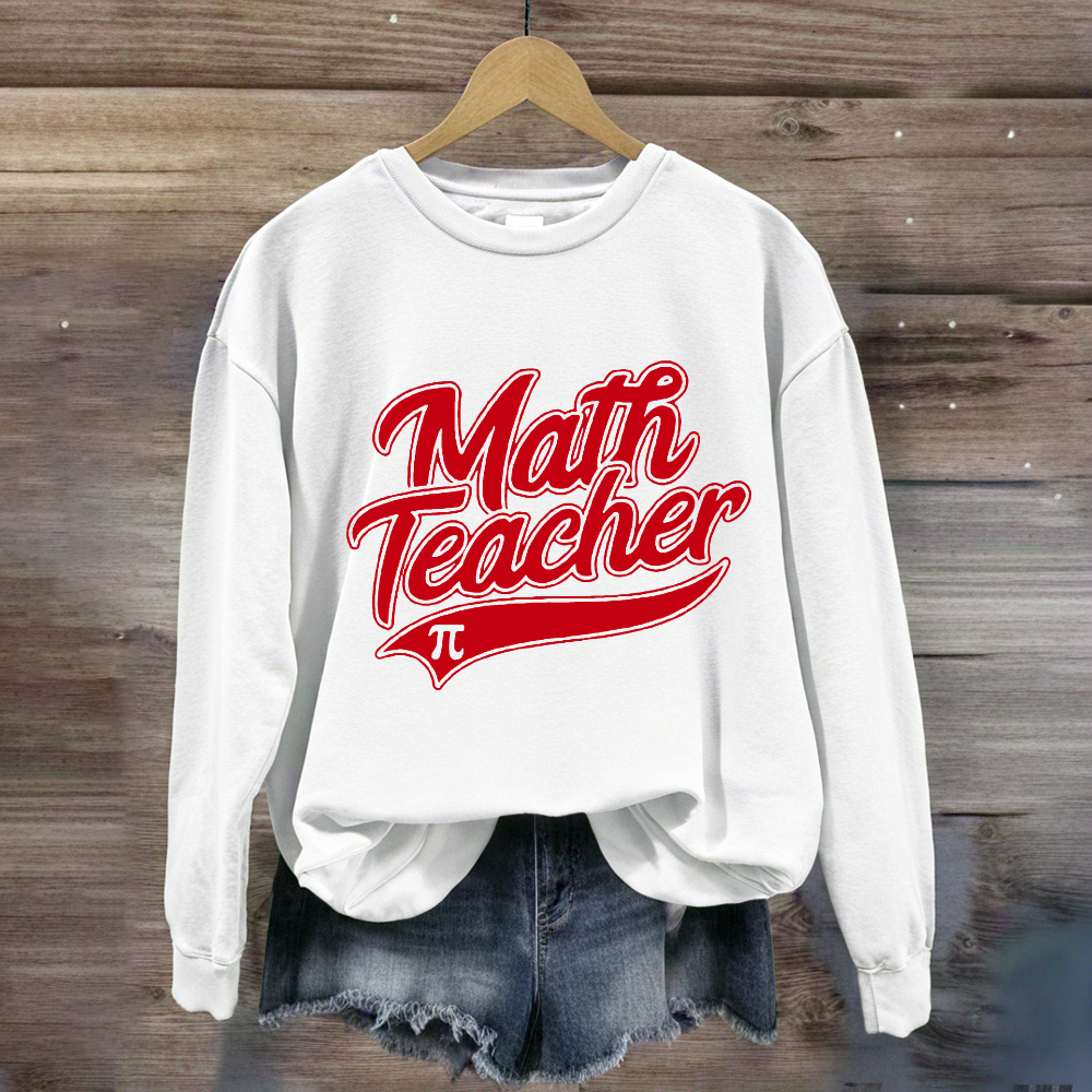 Math Teacher Pi Day Sweatshirt