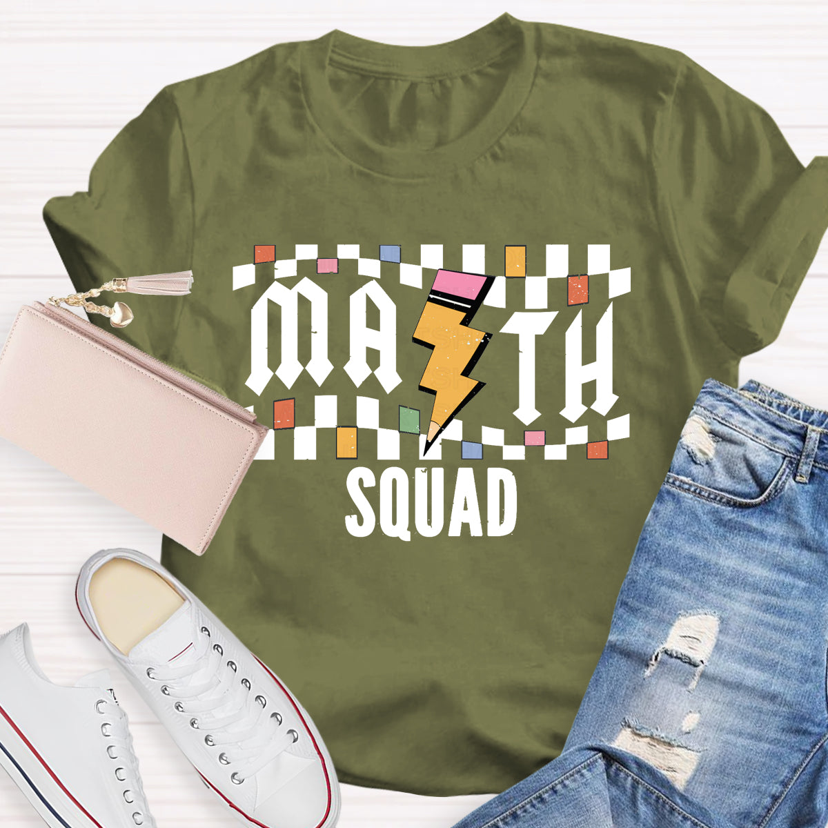 Math Squad Teacher T-Shirt