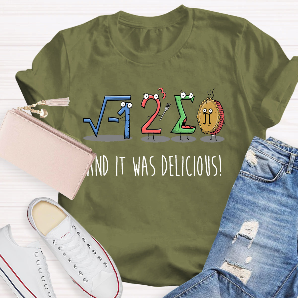 And I'm Delicious Pi Math Teacher T-Shirt