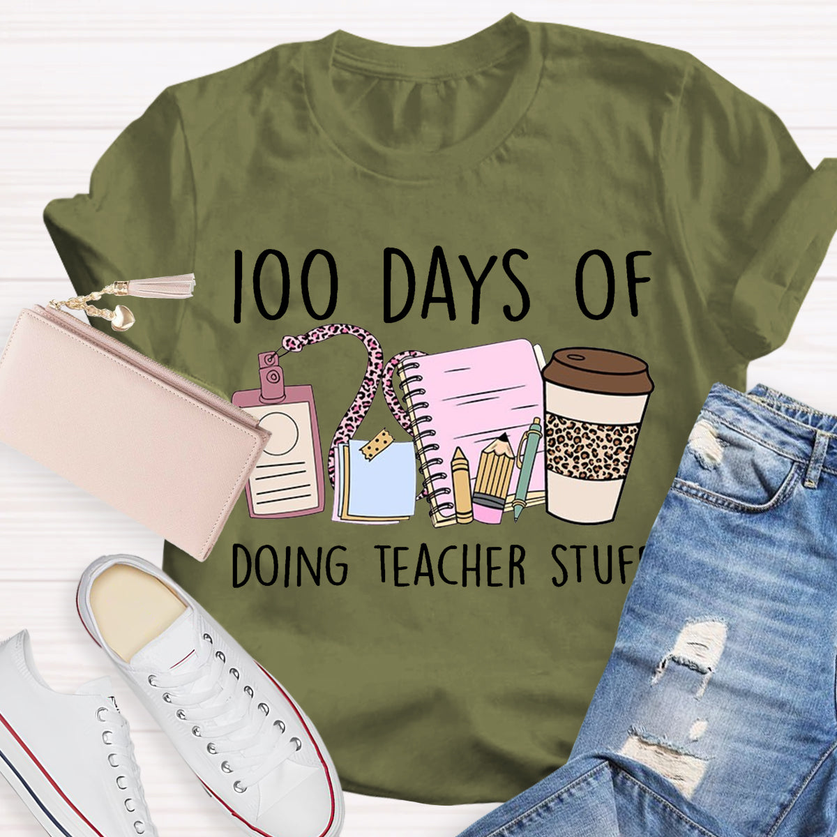 100 Days of Doing Teacher Stuff T-Shirt