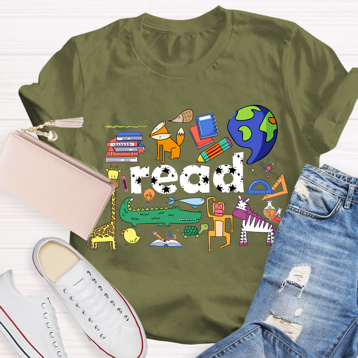 Read Children's Books Teacher T-Shirt