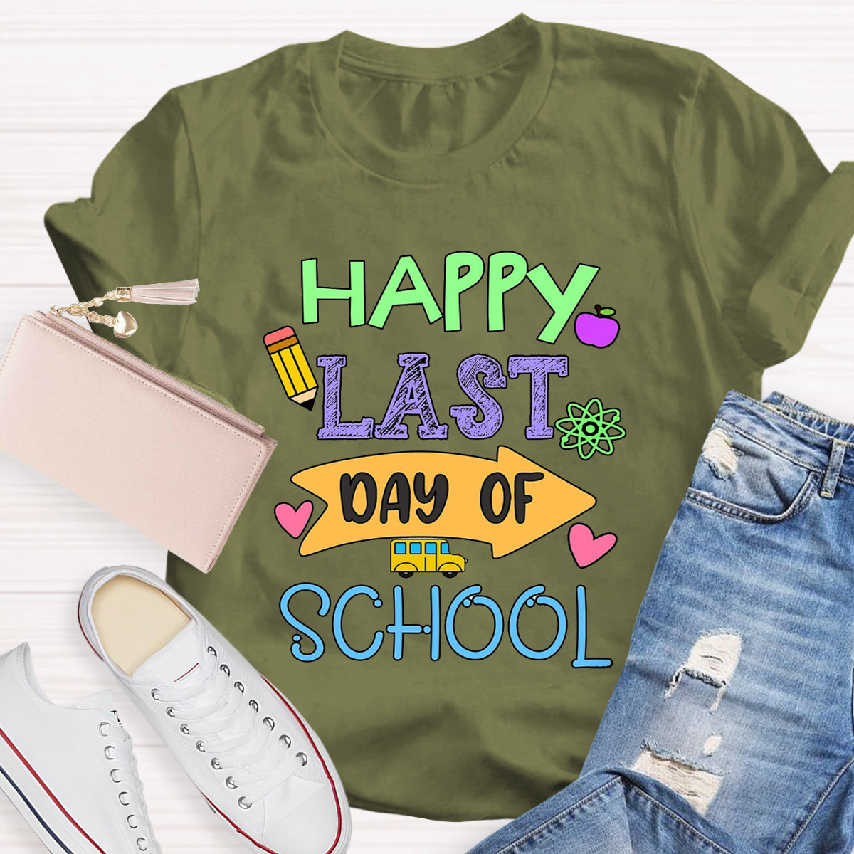 Happy Last Day Of School Teacher T-Shirt