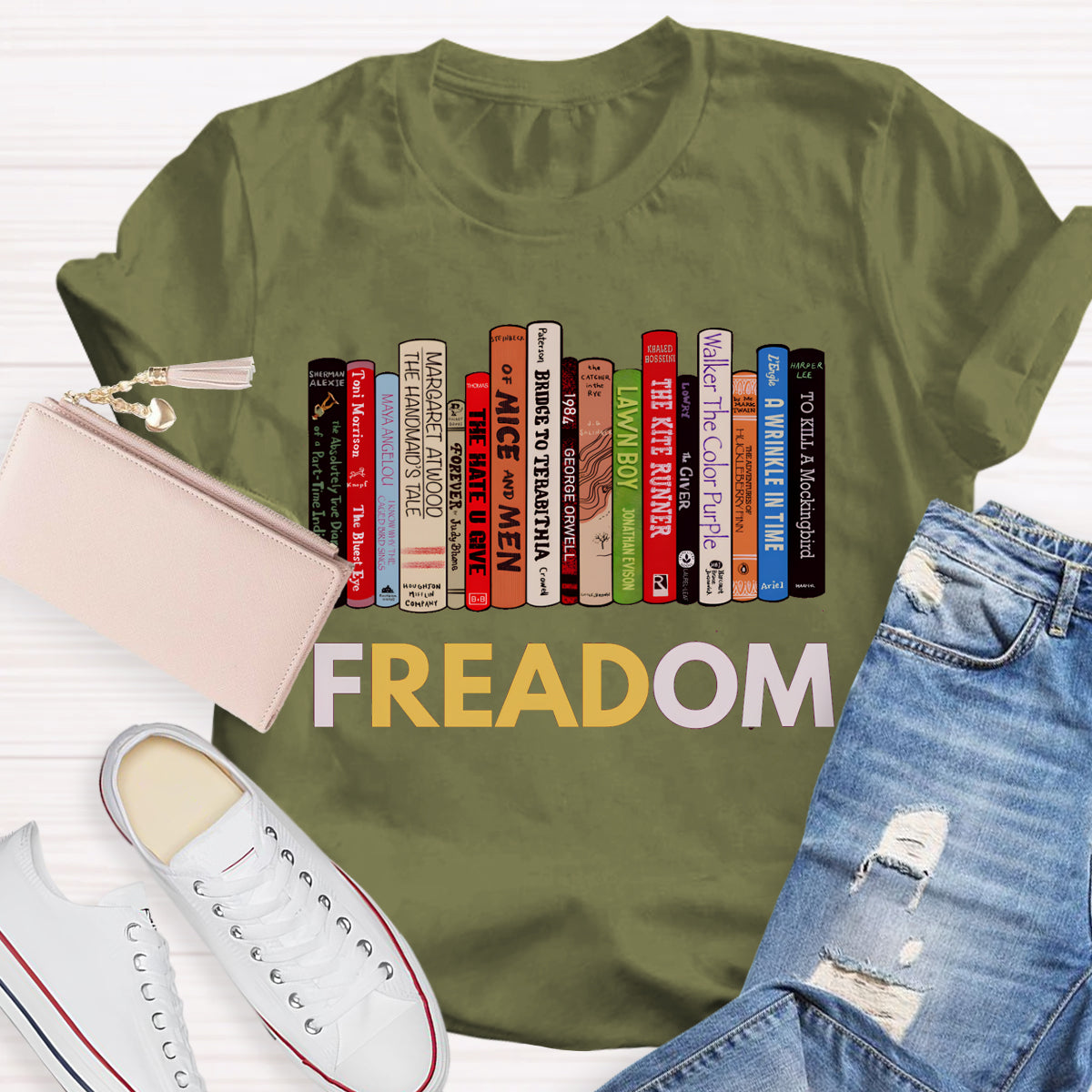 Freedom To Read Teacher T-Shirt