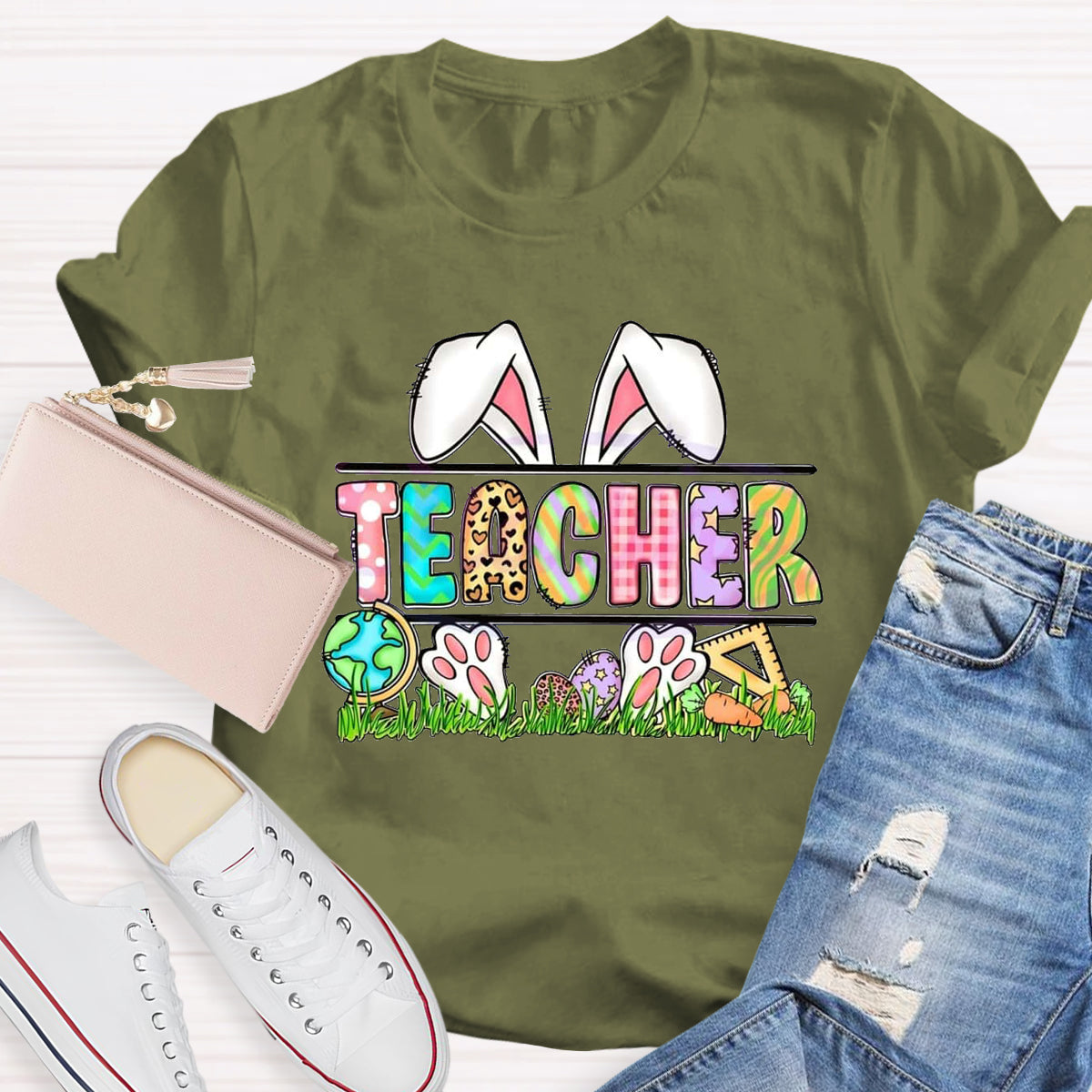 Teacher Easter Teaching My Peeps T-Shirt