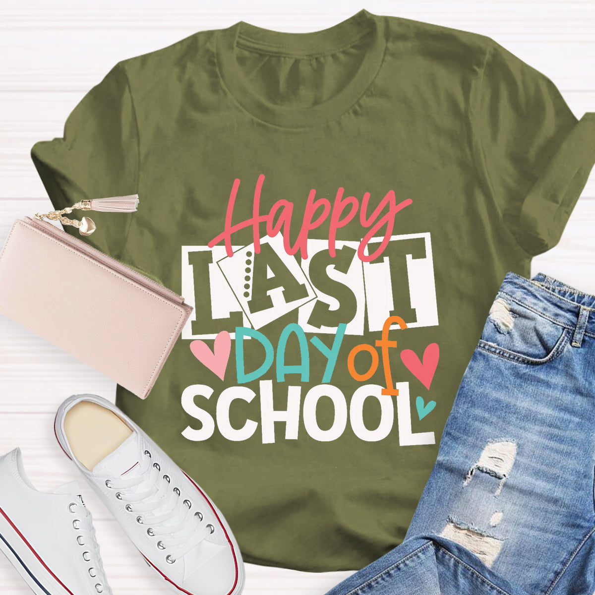 Happy Last Day Of School Card T-Shirt