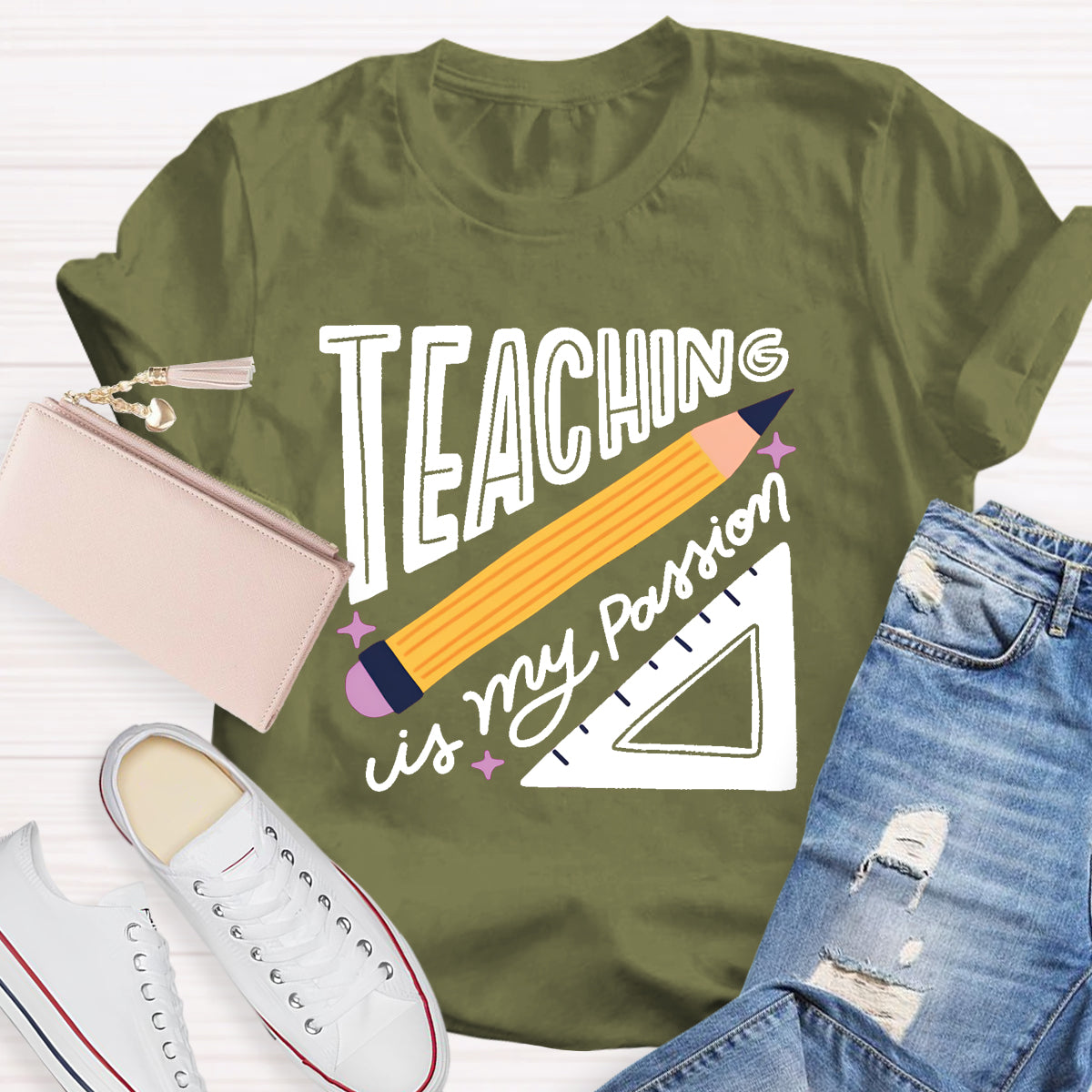 Teaching is My Passion Teacher T-Shirt