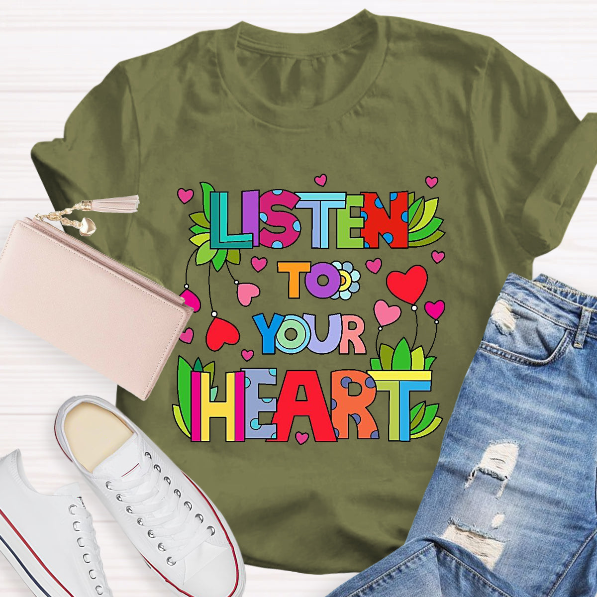 Listen To Your Heart  T-Shirt