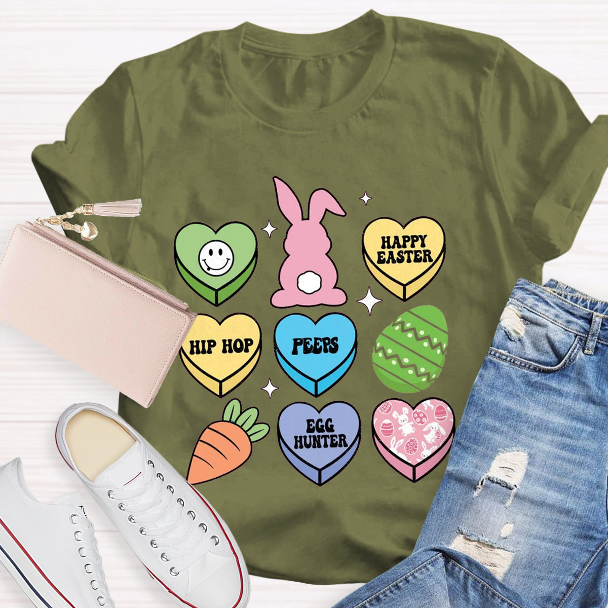 Happy Easter Cute Easter Bunny T-Shirt