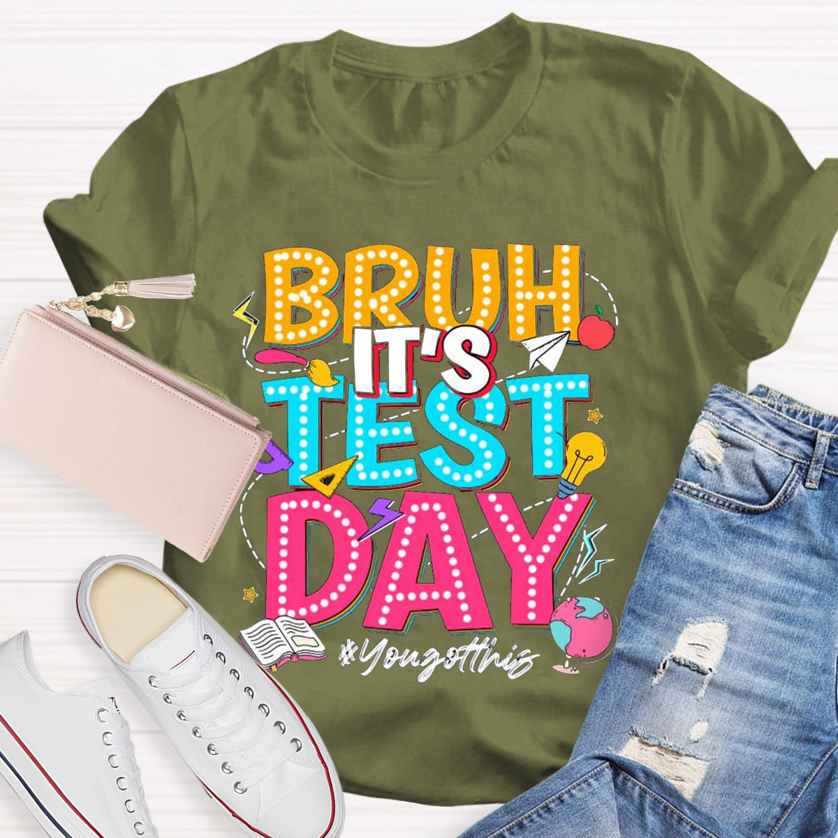 Bruh This Test Day T-Shirt