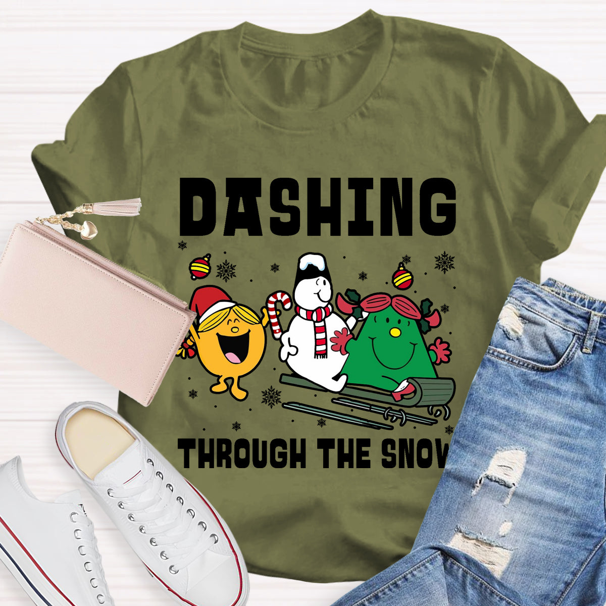 Dashing Through The Snow T-Shirt