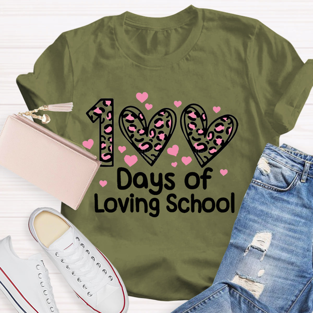 100 Days Of Loving School Teacher T-Shirt