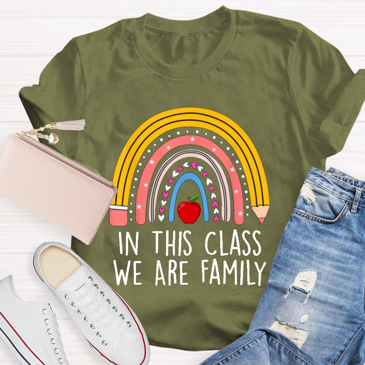 In This Class We Are Family T-Shirt