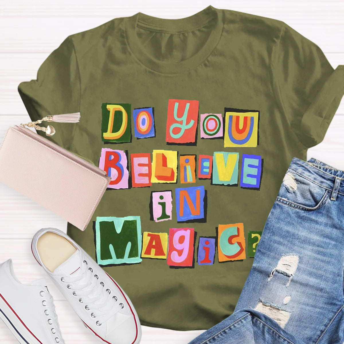 Do You Believe In Magic Teacher T-Shirt