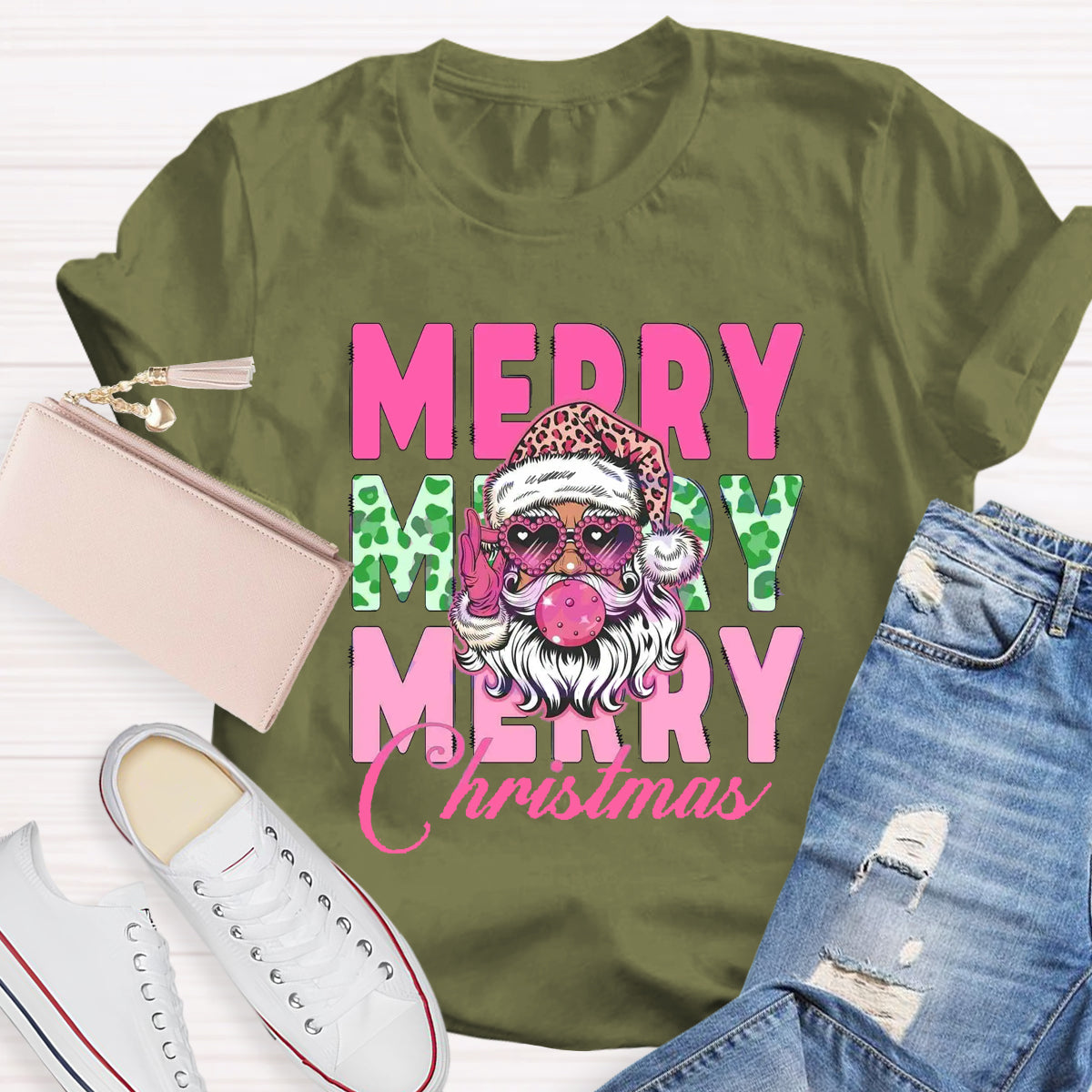 Merry Christmas Santa Claus T-Shirt