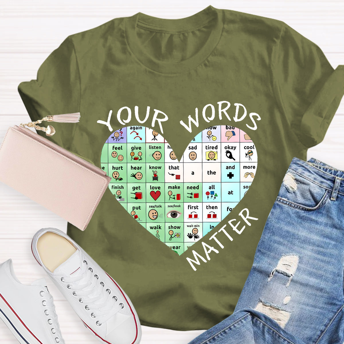 Your Words Do Matter Teacher T-Shirt