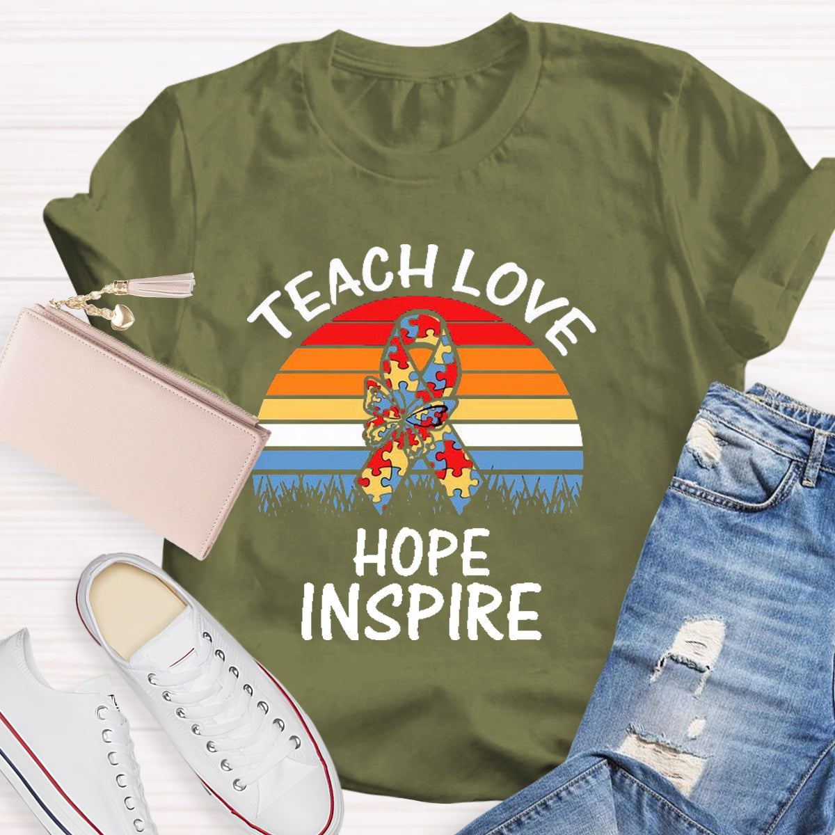 Teach Love Hope Inspire T-Shirt