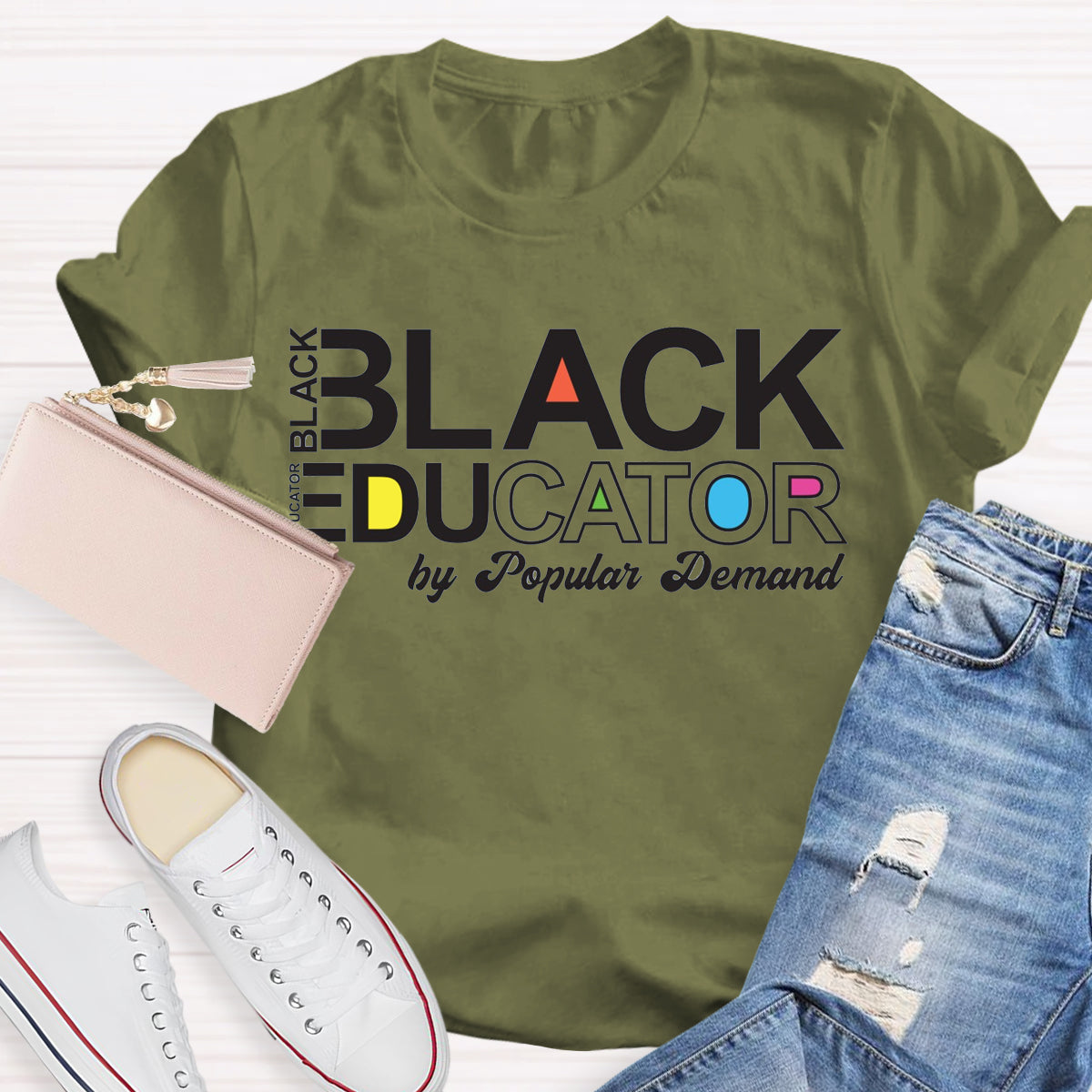 Black Educator By Popular Demand T-Shirt