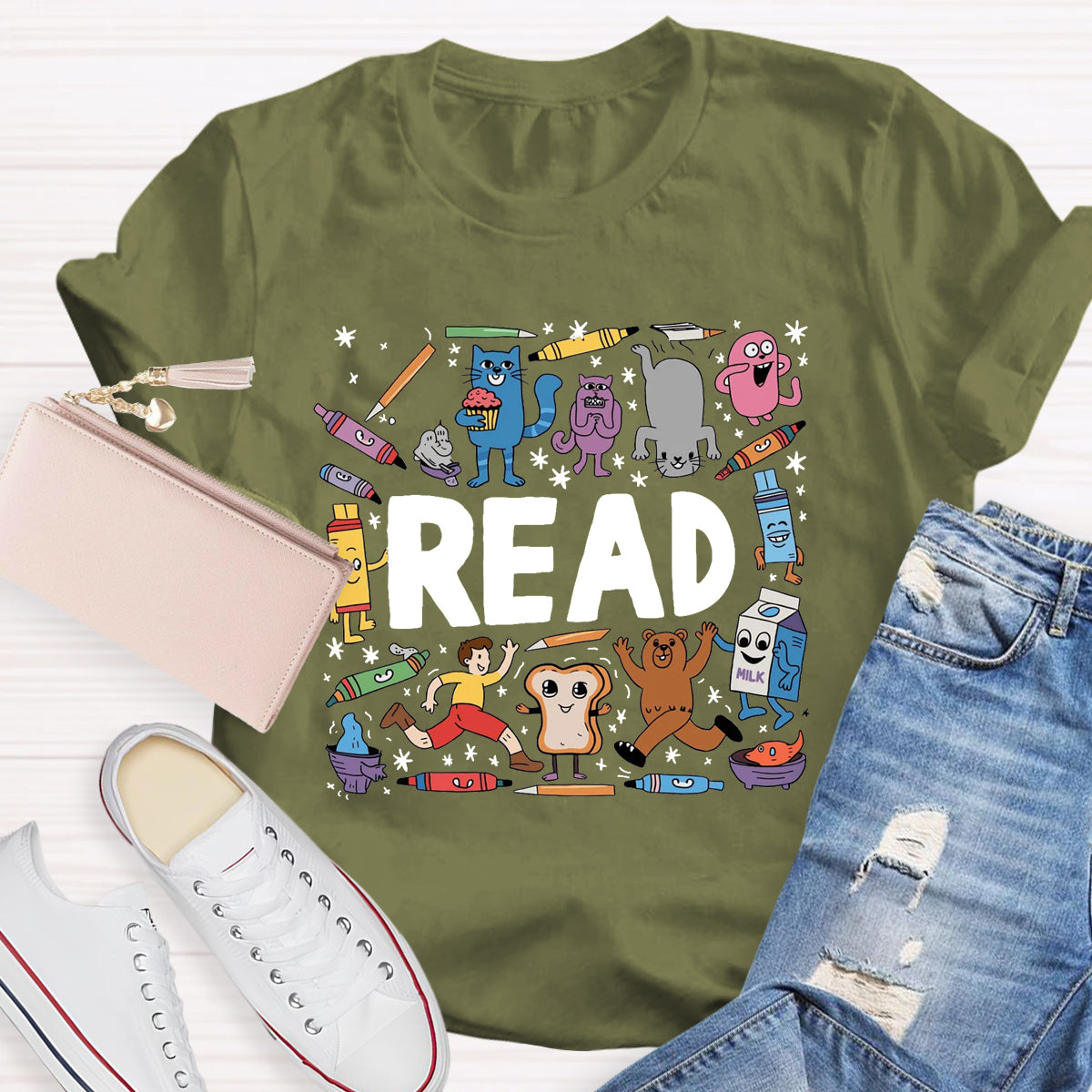 I Still Read Children's Books Teacher T-Shirt